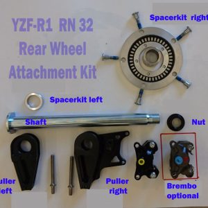 WSBK Rear Wheel attachment Kit